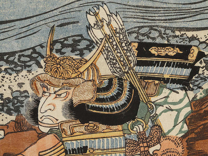 Hatakeyama Shoji Shigetada by Utagawa Kuniyasu / BJ327-250