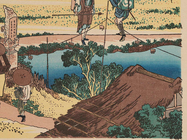 Nakahara in Sagami Province from the series Thirty-six Views of Mount Fuji by Katsushika Hokusai, (Medium print size) / BJ280-826