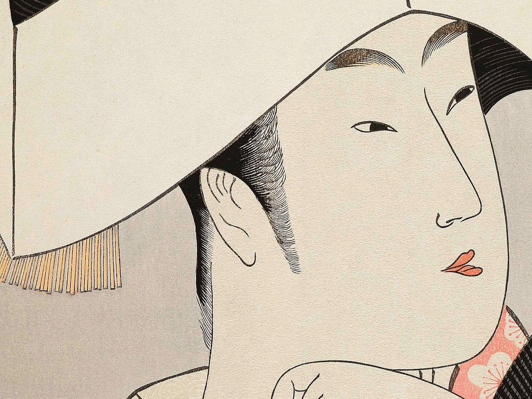 Tomimoto Toyohina from the series Komei bijin rokkasen by Kitagawa Utamaro, (Large print size) / BJ320-810