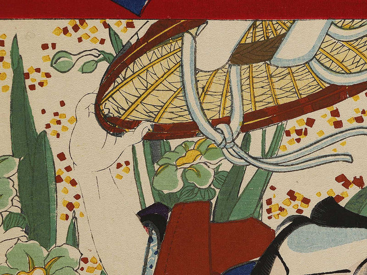 Torii Matasuke from the series Haiyu rakugo atari kurabe by Toyohara Kunichika / BJ339-892