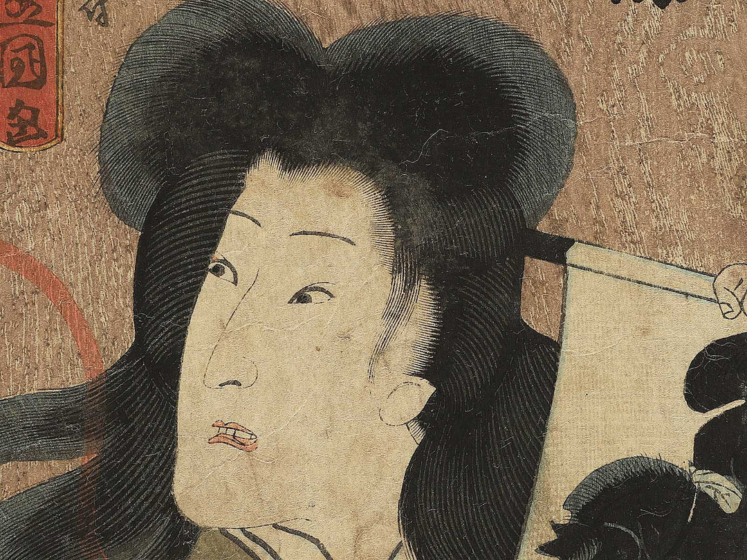 Ka hachibangumi from the series Edo no hana meisho e  by Utagawa Yoshitora / BJ349-069