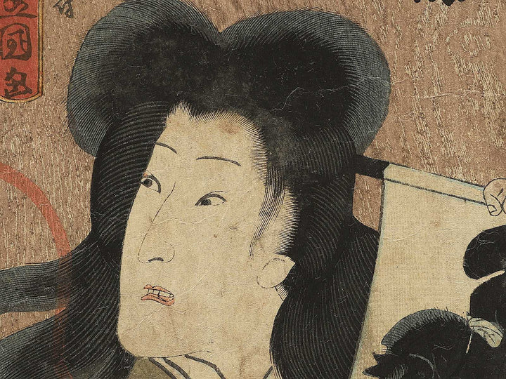 Ka hachibangumi from the series Edo no hana meisho e  by Utagawa Yoshitora / BJ349-069