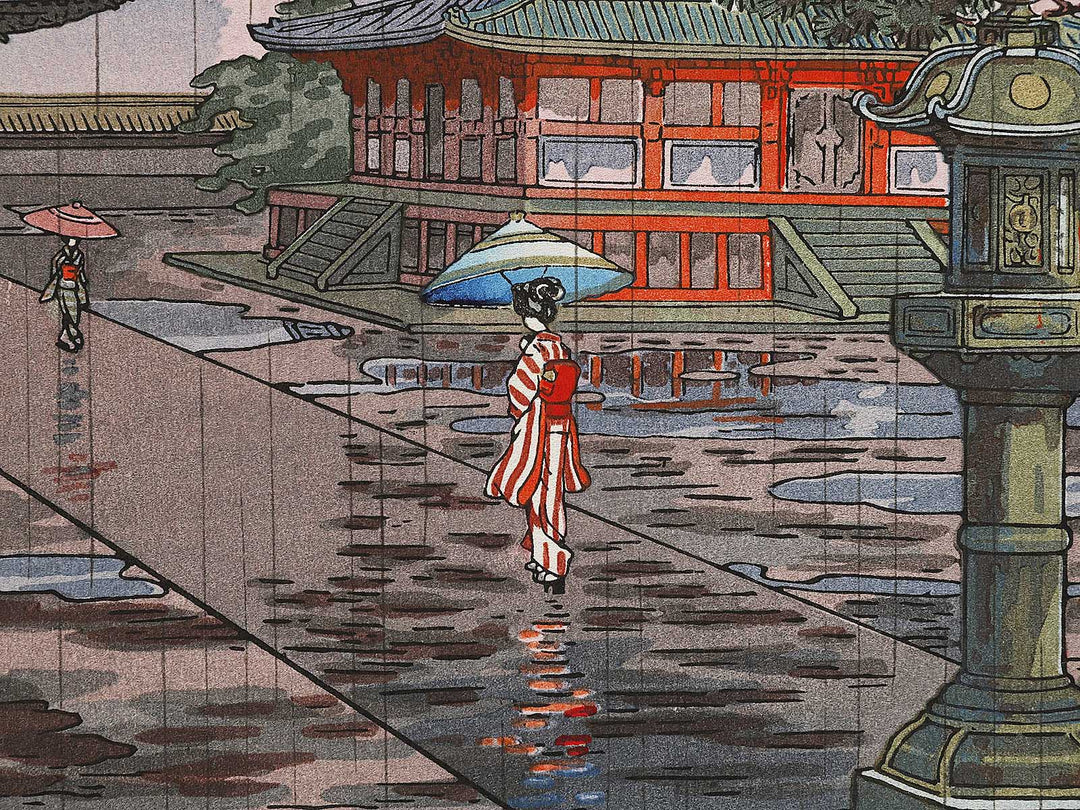 Nara horyuji by Tsuchiya Koitsu, (Large print size) / BJ327-005