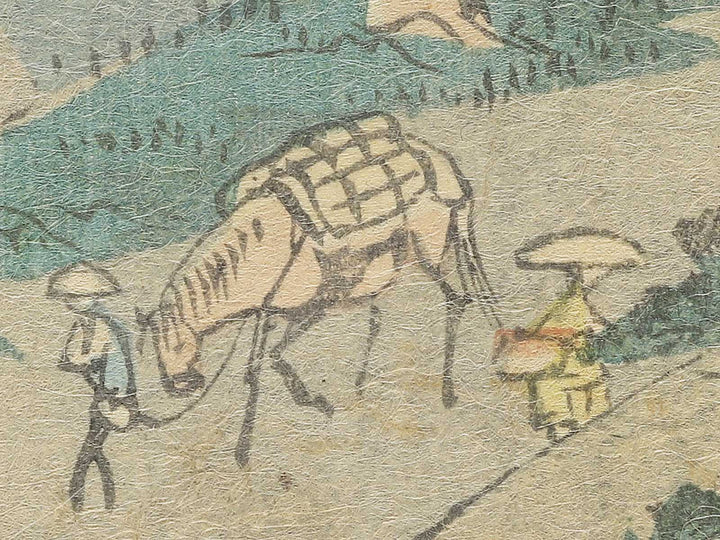 Totsuka from the series Tokaido gojusan eki by Utagawa Hiroshige II / BJ355-250