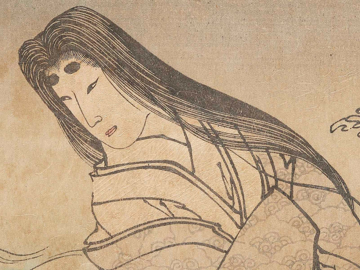 Mitsunaka ryujo yume from the series Azumanishiki chuya kurabe by Yoshu Chikanobu / BJ329-413