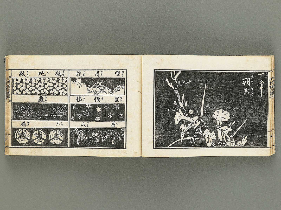 Kodai moyo shikizu ko (Chu) by Kano Motonobu, Katsushika Hokusai, Ogata Korin, Sakai Hoitsu, etc. / BJ354-158