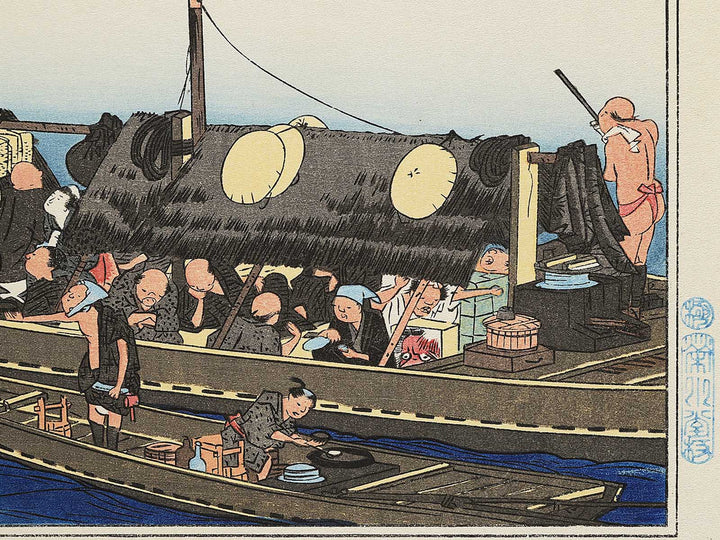 Yodogawa from the series Kyoto meisho no uchi by Utagawa Hiroshige, (Medium print size) / BJ341-782