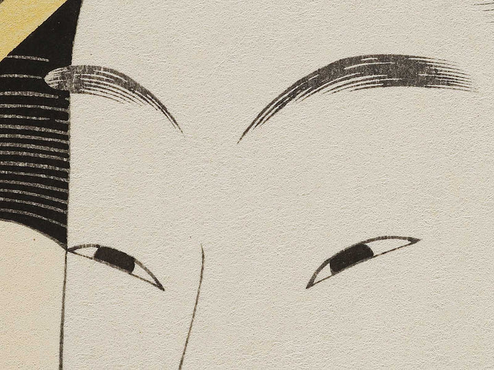 Ogiya nai Takigawa by Chobunsai Eishi, (Large print size) / BJ318-969