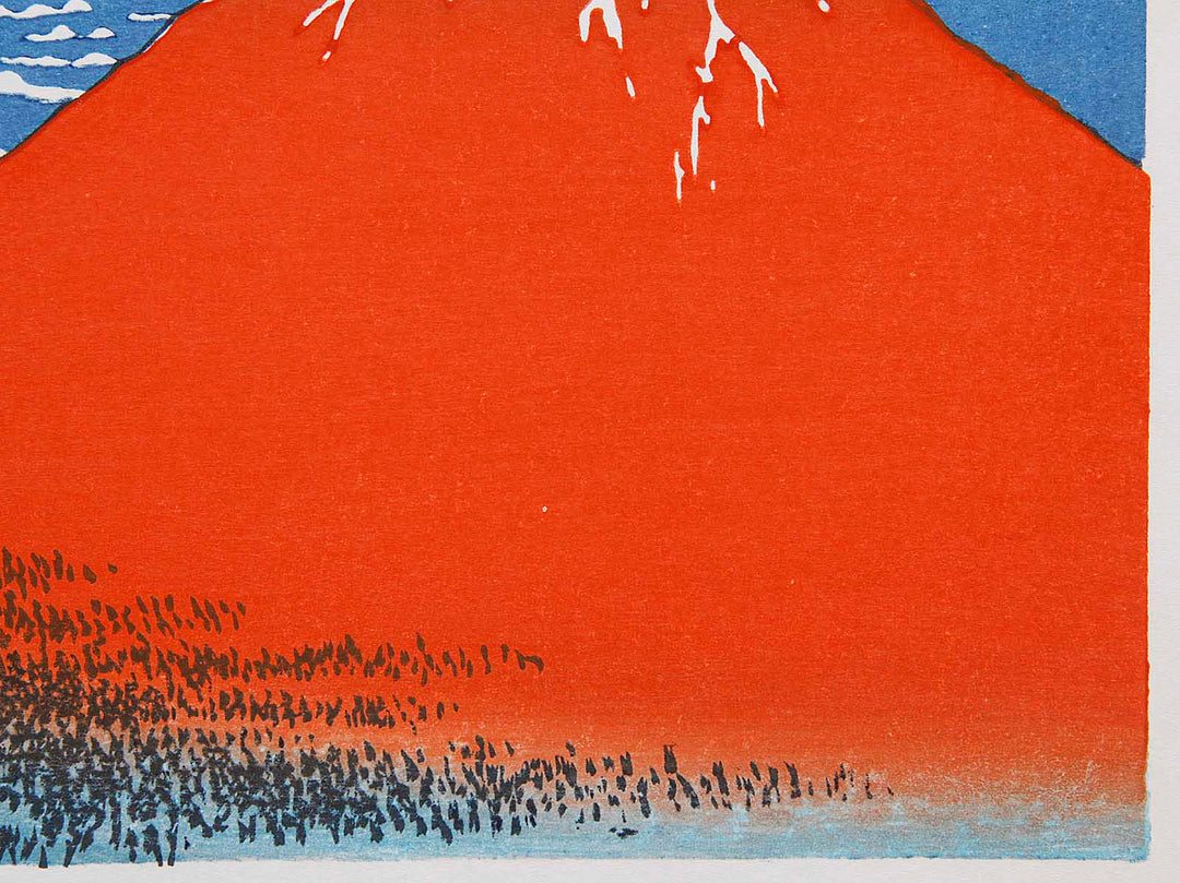 South Wind, Clear Sky from the series Thirty-six Views of Mount Fuji by Katsushika Hokusai, (Medium print size) / BJ288-463