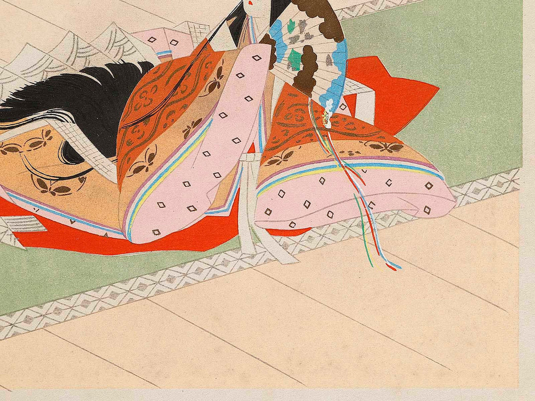 KIRITSUBO from the series The Tale of Genji by Ebina Masao, (Medium print size) / BJ329-007