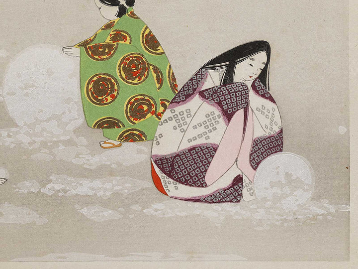 ASAGAO from the series The Tale of Genji by Ebina Masao, (Medium print size) / BJ329-112