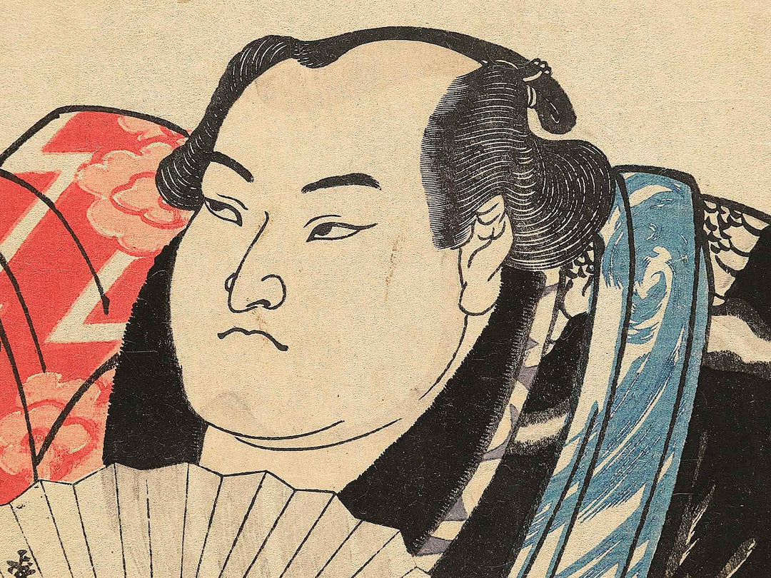 Inazuma Raigoro from the series Eiyu mitate sangokushi by Kochoro Kunisada (Toyokuni III) / BJ345-926