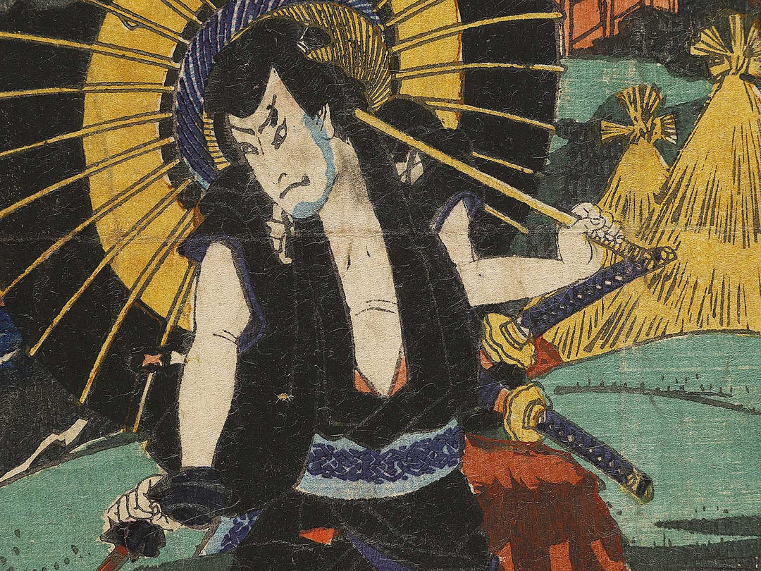 Hachidanme from the series Kanadehon Chushingura by Utagawa Yoshifuji / BJ341-138