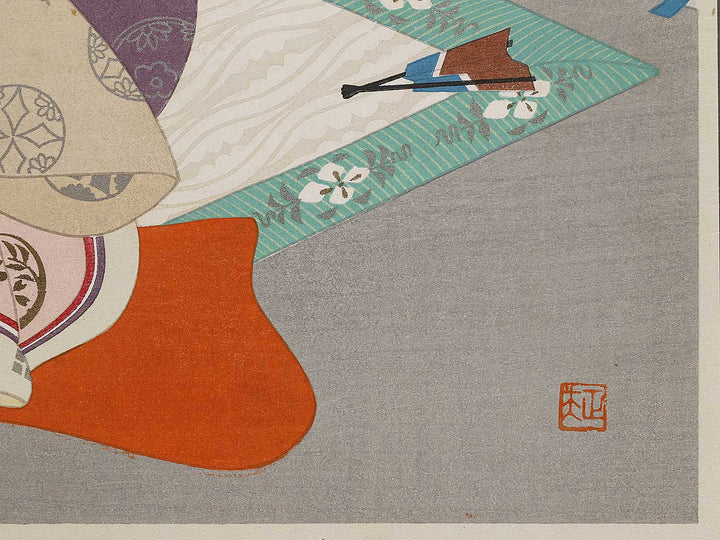 AGEMAKI from the series The Tale of Genji by Ebina Masao, (Medium print size) / BJ329-315