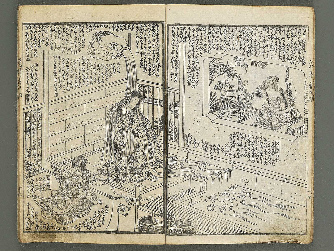Fuzoku asama gatake Volume 4, (Ge) by Utagawa Kunisada II / BJ347-816