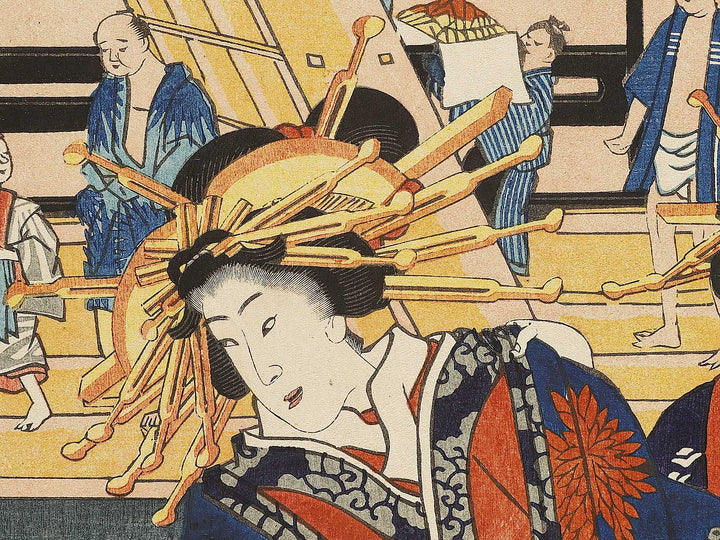 Ne no koku from the series Tosei juniji no uchi by Utagawa Yoshitora / BJ331-800