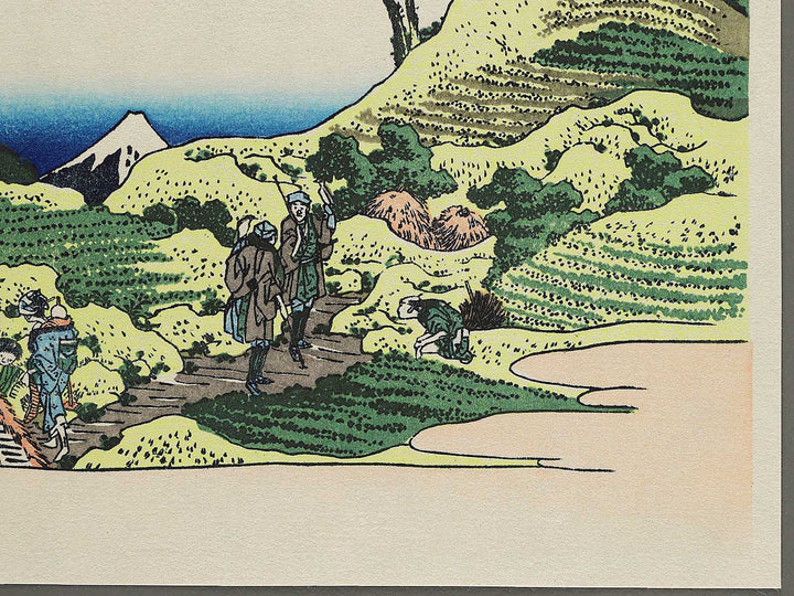 Shimomeguro from the series Thirty-six Views of Mount Fuji by Katsushika Hokusai, (Small print size) / BJ302-911