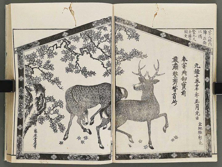 Itsukushima ema kagami Part 1, Book 5 by Watanabe Taigaku / BJ323-855