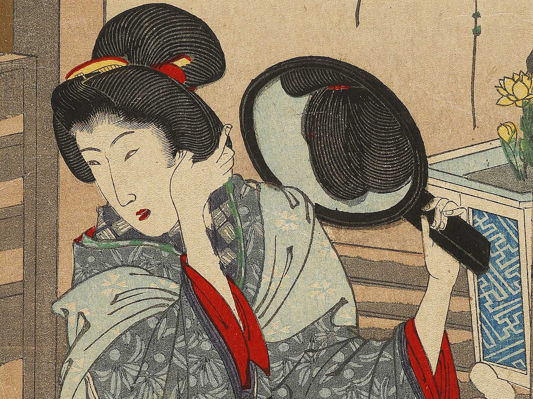 Kenfuku from the series Azuma fuzoku fuku zukushi by Yoshu Chikanobu / BJ339-626