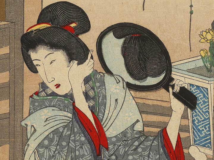 Kenfuku from the series Azuma fuzoku fuku zukushi by Yoshu Chikanobu / BJ339-626