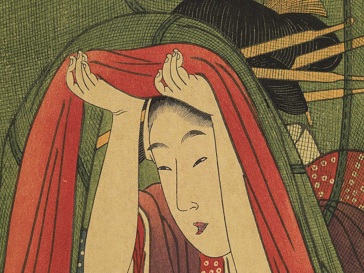 Kaya bijin by Kitagawa Utamaro, (Large print size) / BJ349-244