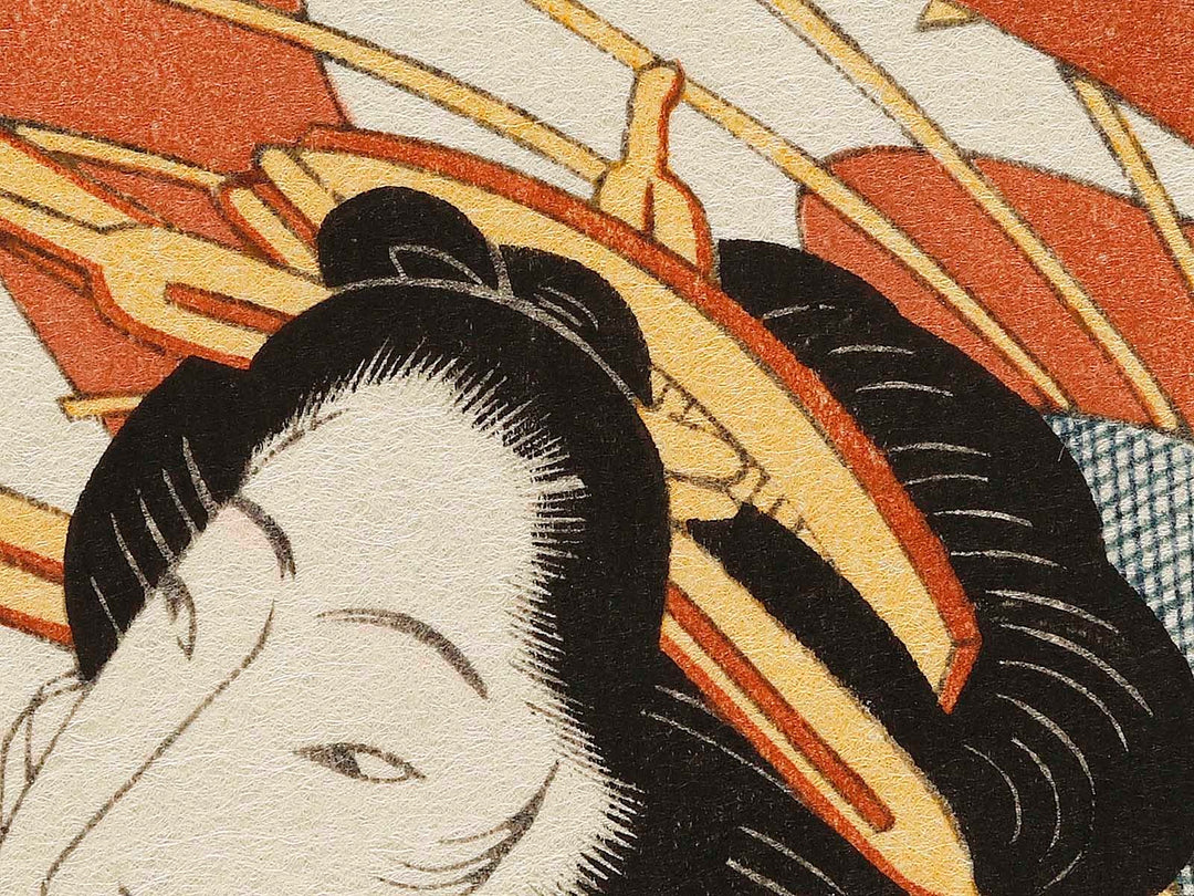 Kanda myojin from the series Tose tengan kyo by Keisai Eisen, (Large print size) / BJ326-151