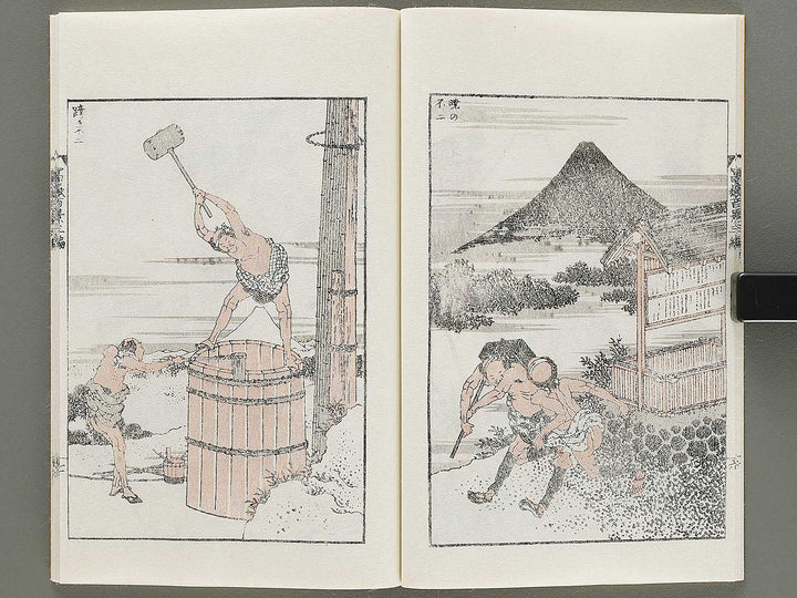 Hokusai fugaku hyakkei Volume 3 by Katsushika Hokusai / BJ331-877