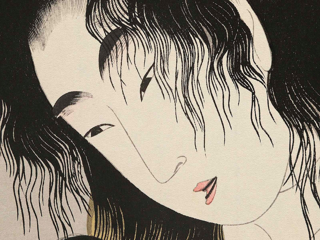 Chichifukumi from the series Yamamba to kintaro by Kitagawa Utamaro, (Medium print size) / BJ282-023