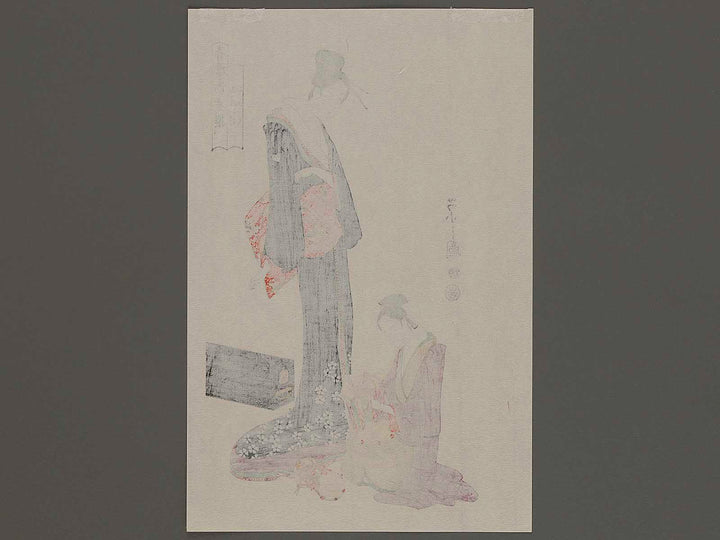 Seiro geisya sen by Chobunsai Eishi, (Small print size) / BJ235-893