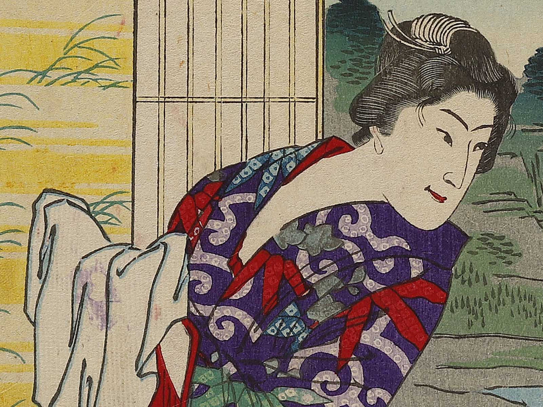 Ushiwakamaru Jorurihime from the series Nihon ryakushizu by Hasegawa Sadanobu / BJ323-911