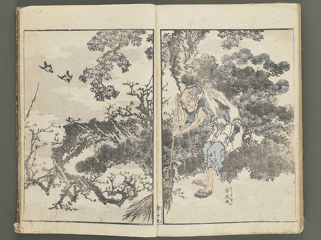 Hokusai gafu (Chu) by Katsushika Hokusai / BJ353-115