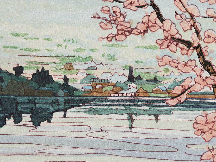 Kawaguchiko no fuji by Okada Koichi, (Large print size) / BJ318-920