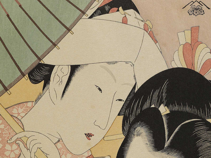 Tomegane from the series Furyu nakute nanakuse by Katsushika Hokusai, (Medium print size) / BJ319-494