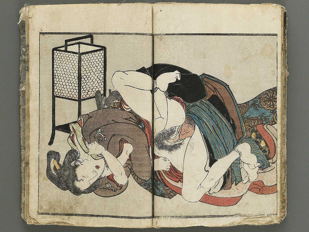 Ensetsu makura bako (Jo) by Keisai Eisen / BJ348-341