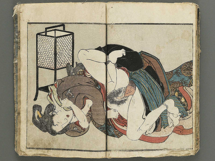 Ensetsu makura bako (Jo) by Keisai Eisen / BJ348-341