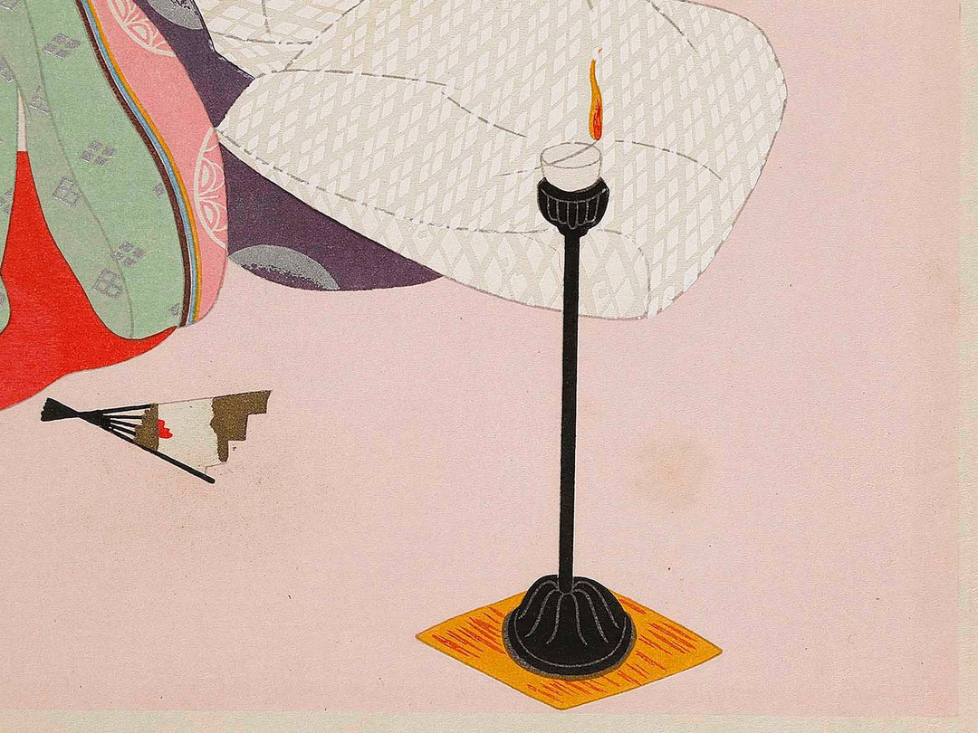 A Mistletoe from the series The Tale of Genji by Ebina Masao, (Medium print size) / BJ329-329