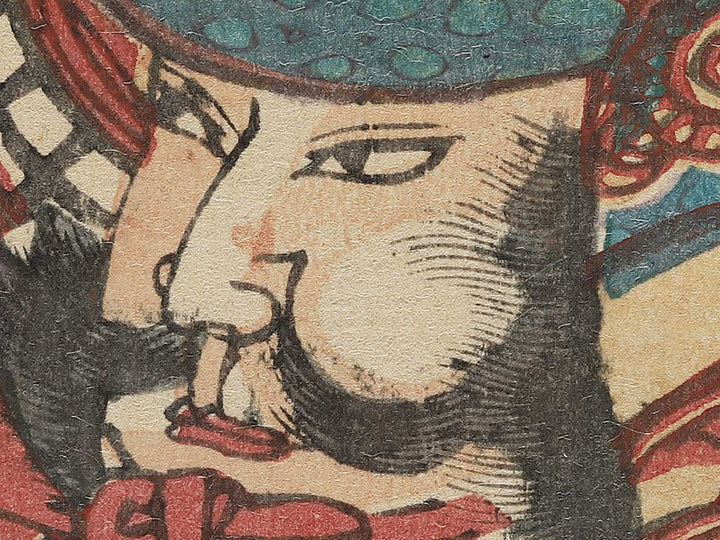 Minamoto no Yoshitsune Musashibo Benkei from the series Eiyu musha kagami / BJ345-954