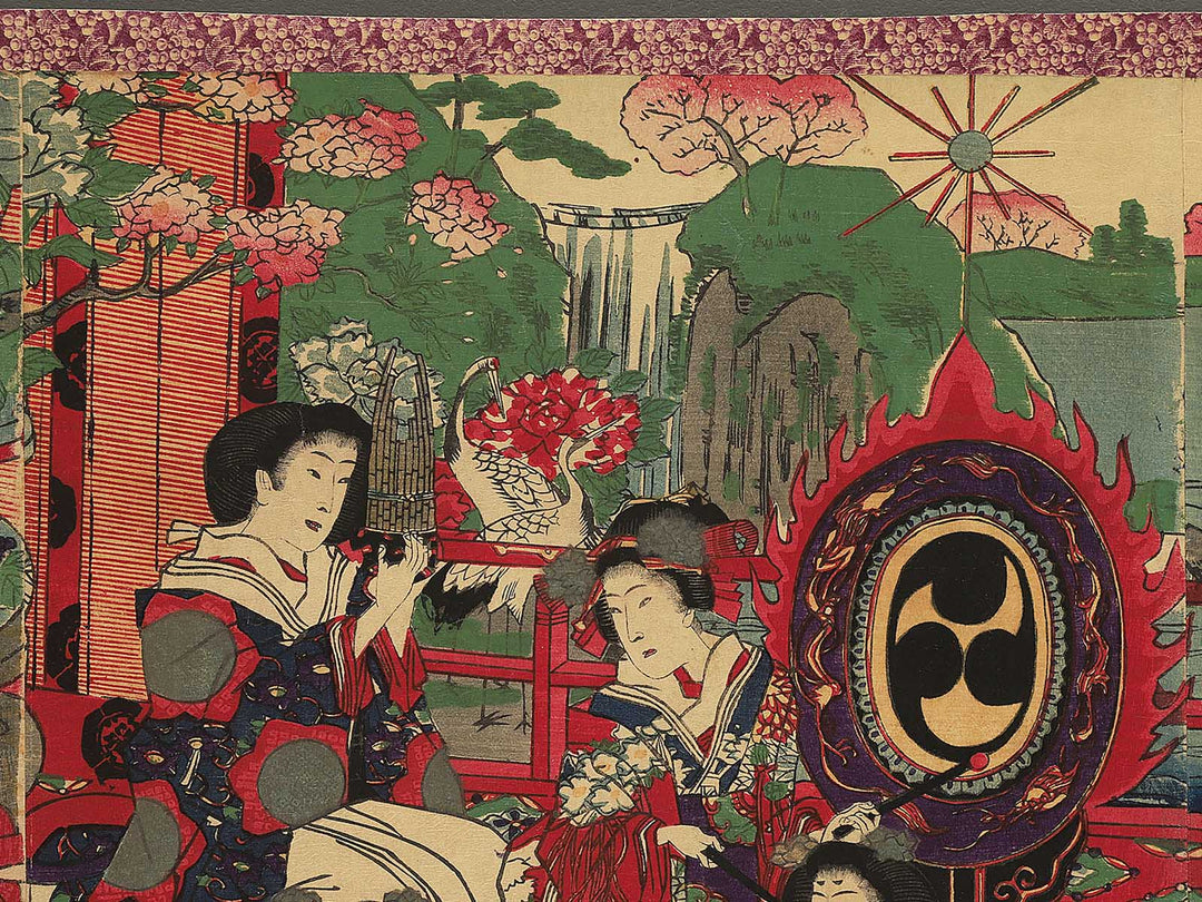 Haruiro ongyoku no shirabe by Utagawa Fusatane / BJ342-391