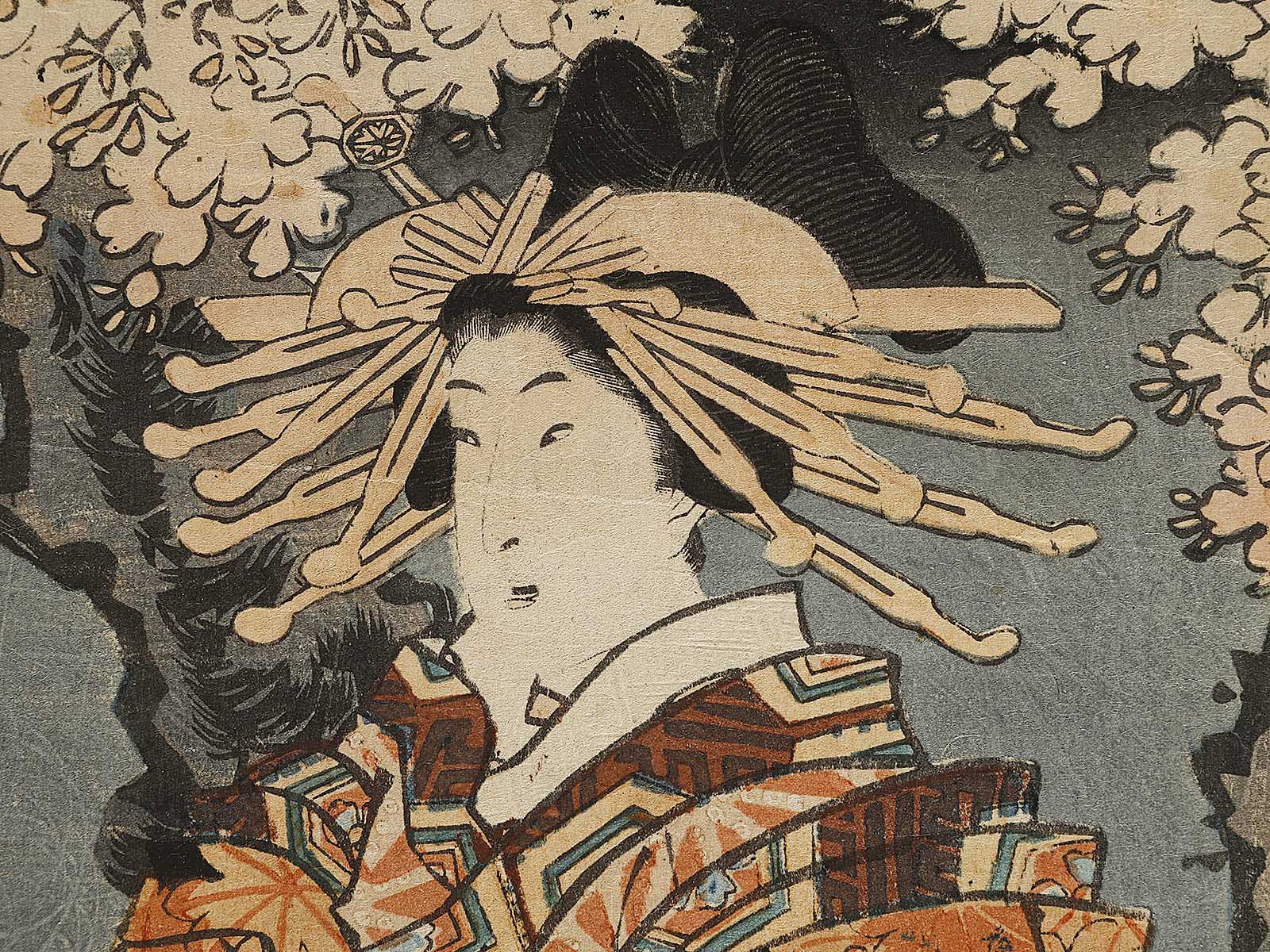 Miuraya Takao by Utagawa Kunisada(Toyokuni III) / BJ325-899