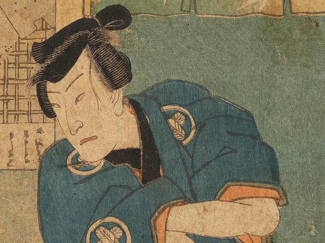 Dai rokudanme from the series Kanadehon chushingura  by Utagawa Kuniaki / BJ321-216