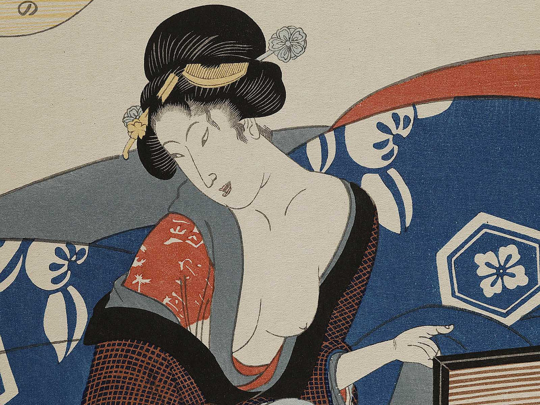Sirogane no seisyoukou from the series Jiisei edo kanoko by Gototei Kunisada / BJ326-228