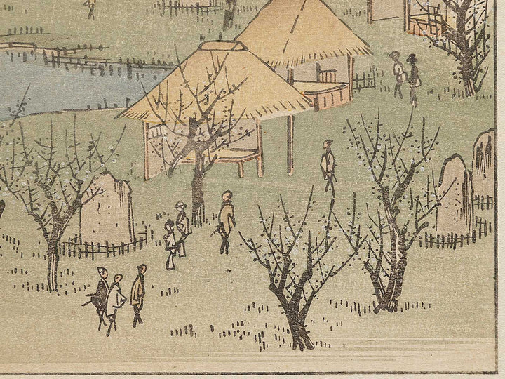 Kamata no baien from the series Ehon edo miyage by Utagawa Hiroshige, (Large print size) / BJ332-094