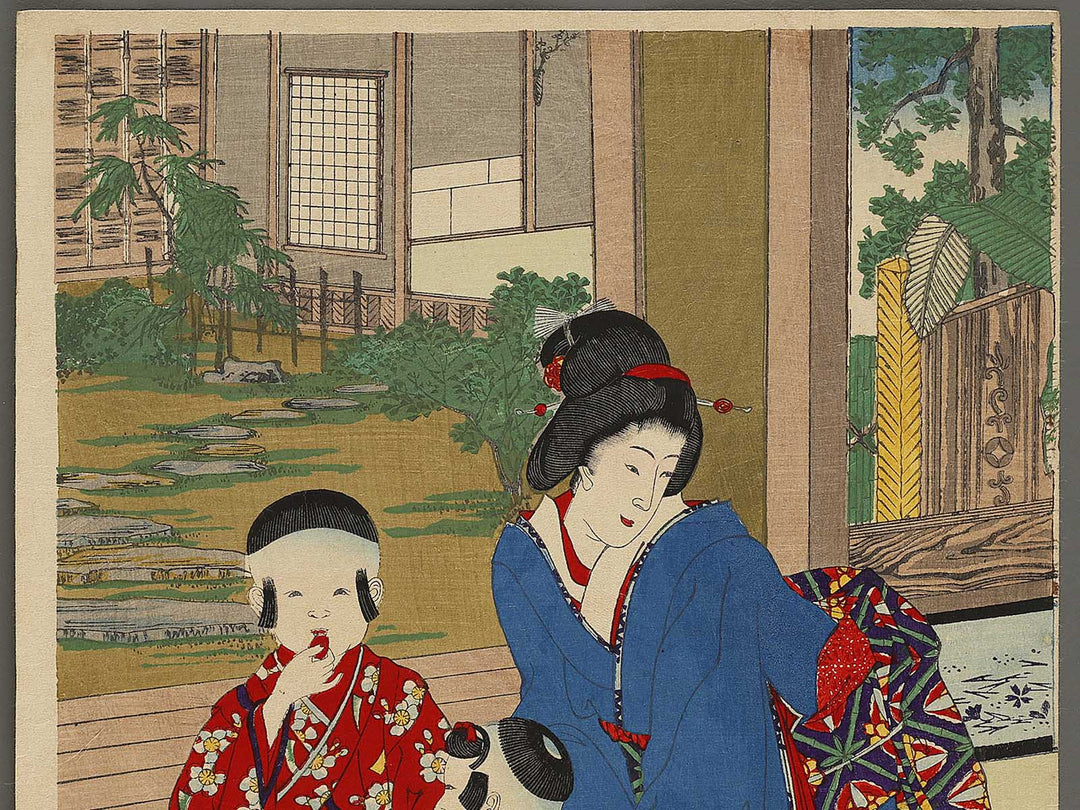 Yojo reishiki  kyoiku no zu by Yoshu Chikanobu / BJ325-941