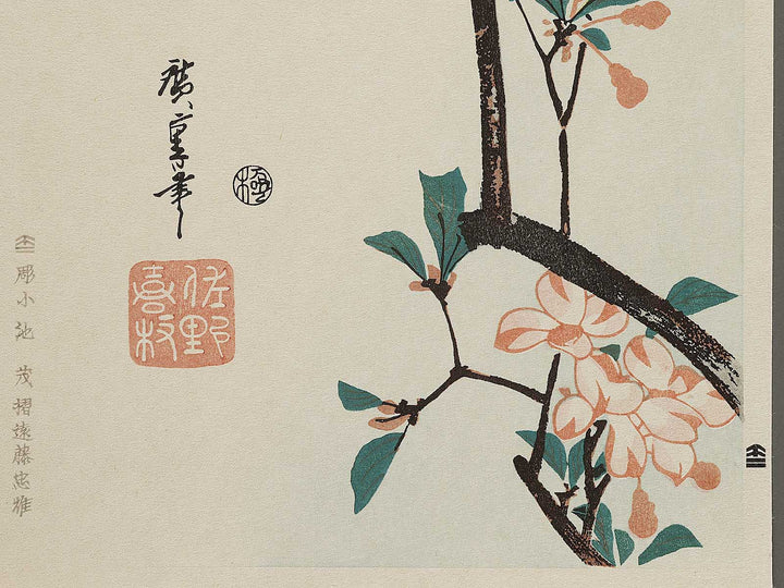 Kaido ni omu from the series Kacho dai tanzakusen by Utagawa Hiroshige, (Medium print size) / BJ328-174