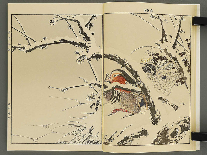 Keinen kacho gafu (fuyu no bu) by Imao Keinen / BJ337-834