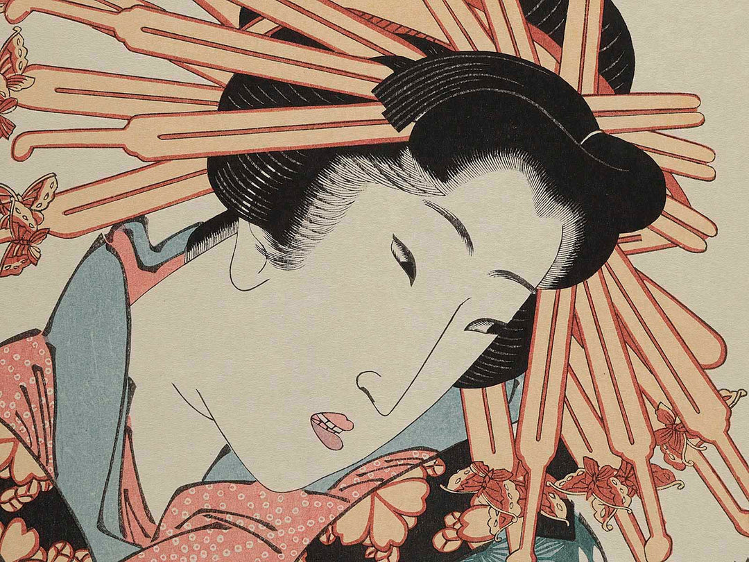 Tose kobutsu hakkei by Keisai Eisen, (Large print size) / BJ251-524
