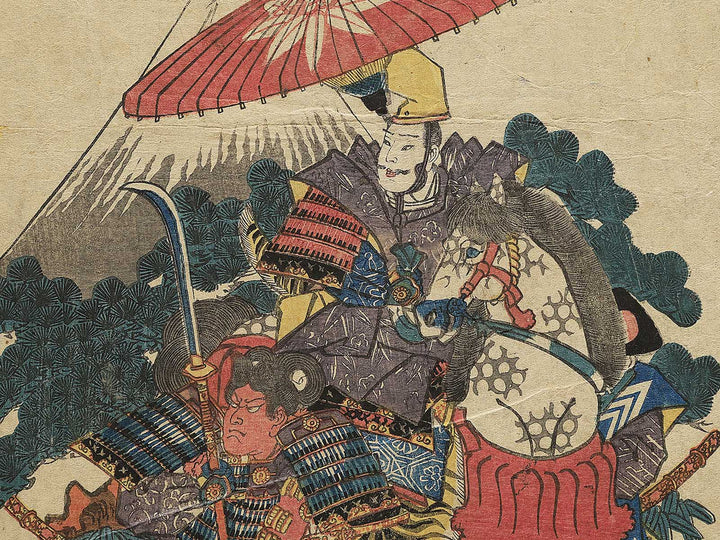 Musha-e by Utagawa Yoshitora / BJ342-398