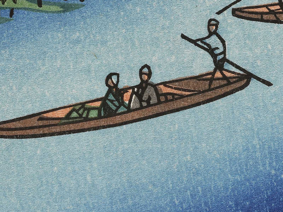 Azuma Shrine and the Entwined Camphor from the series One Hundred Famous Views of Edo by Utagawa Hiroshige, (Large print size) / BJ337-092