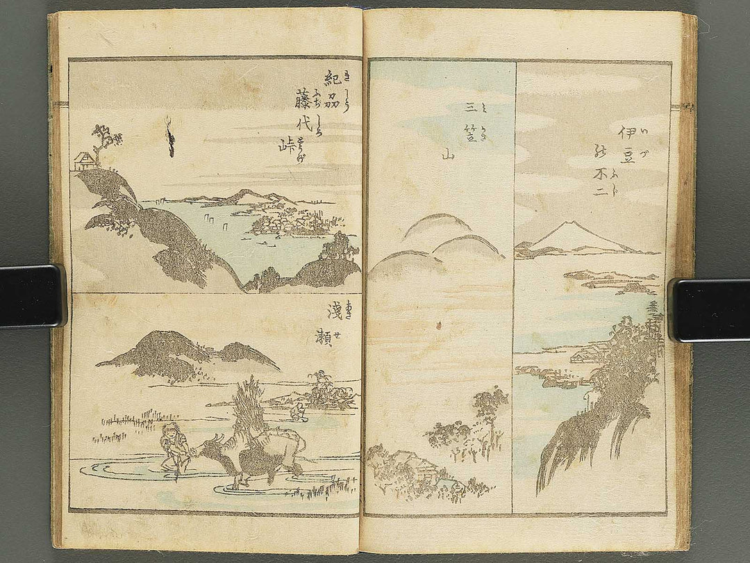 Yanagawa gafu (Sansui no bu) by Yanagawa Shigenobu / BJ348-019