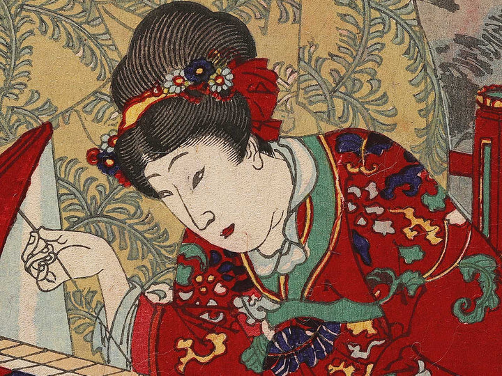 Kibi daijin from the series Azumanishiki chuya kurabe by Yoshu Chikanobu / BJ341-068